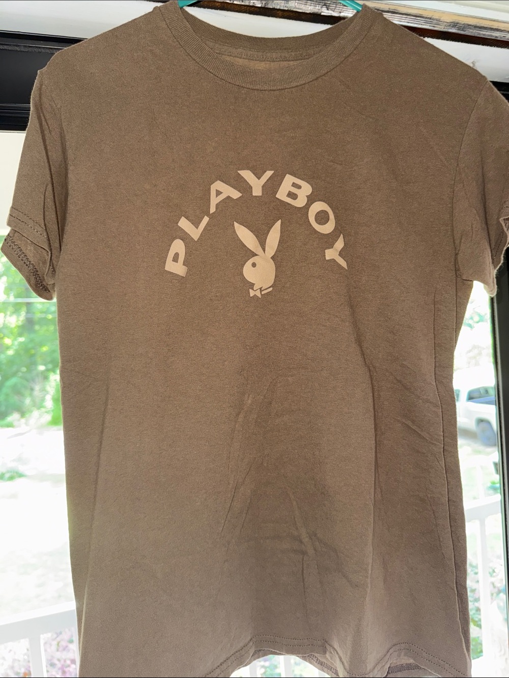 Playboy Brown MensGraphic Tee